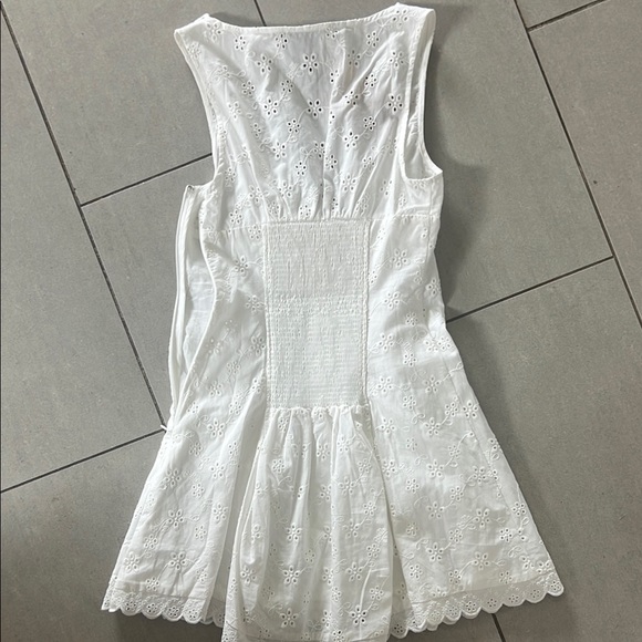 Frankie's Bikinis White Mini Dress - Picture 4 of 6